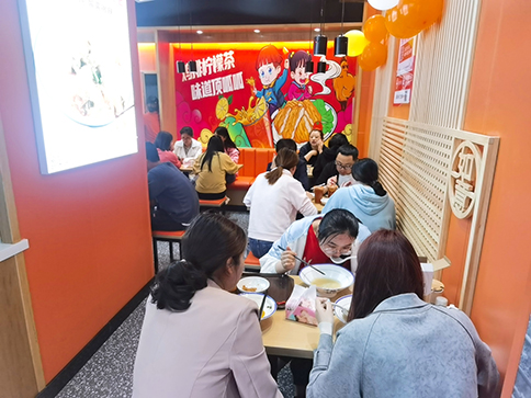 熱烈祝賀江蘇常州如意餛飩潘家店盛大開(kāi)業(yè)！