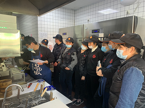 蘇州如意餛飩二區吳江區紅燒牛肉面、重慶小面、碗雜面新品集中培訓并考核